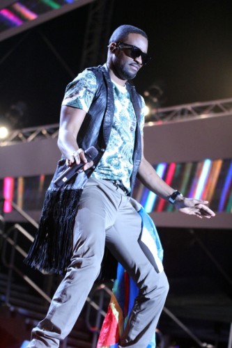 Fally Ipupa at the MTV Africa All Stars concert (2)