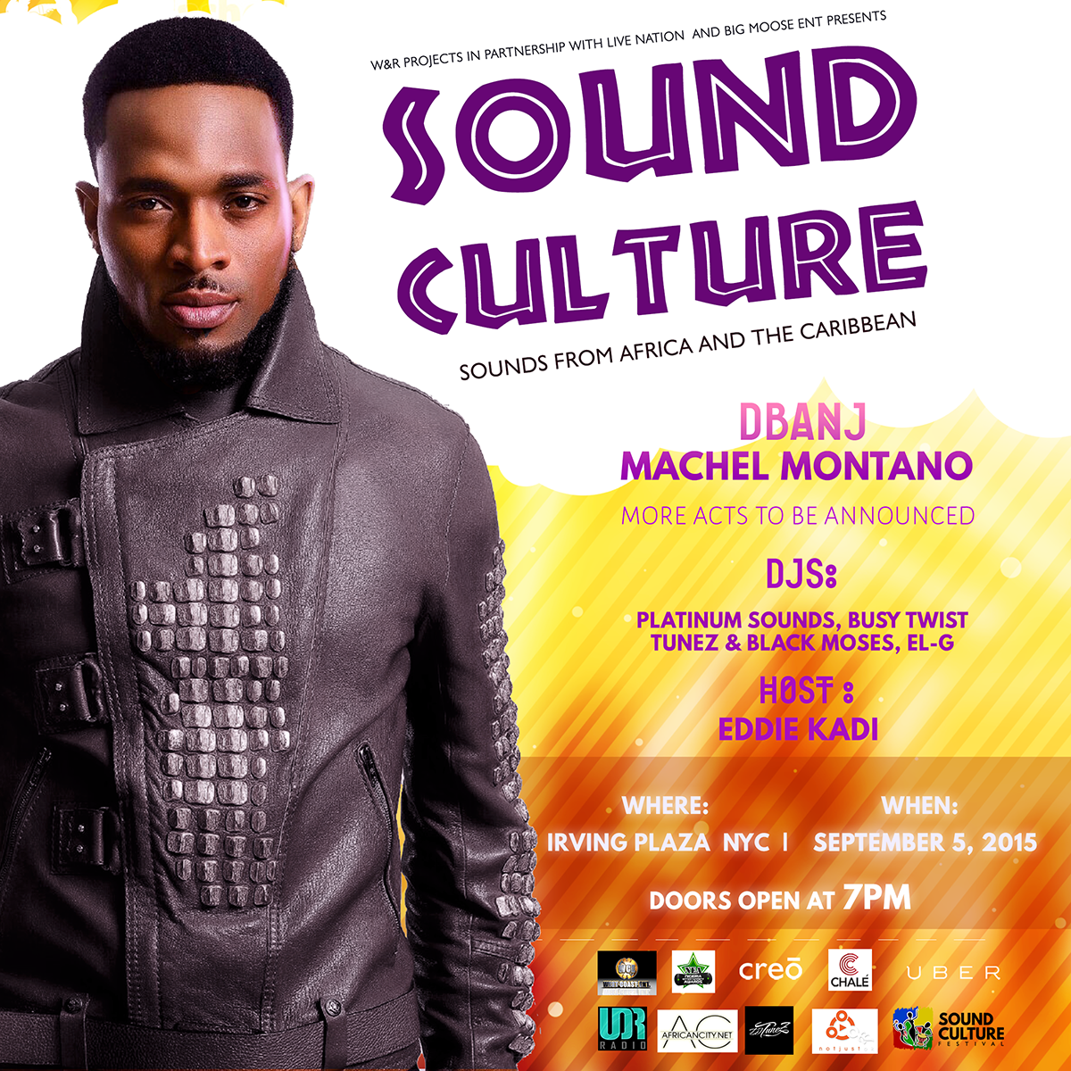 Live Nation Announces 1st Sound Culture Fest w/ D'banj & Machel Montano