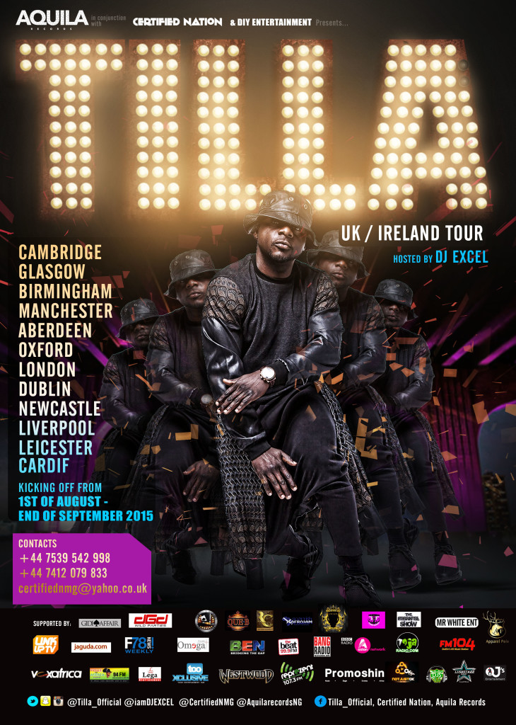 Tilla UK & Ireland Tour 2015