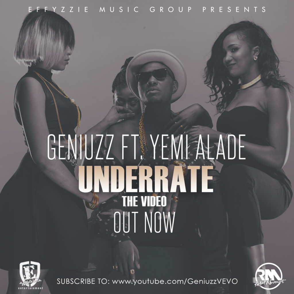 VIDEO: Geniuzz ft. Yemi Alade - Underrate 