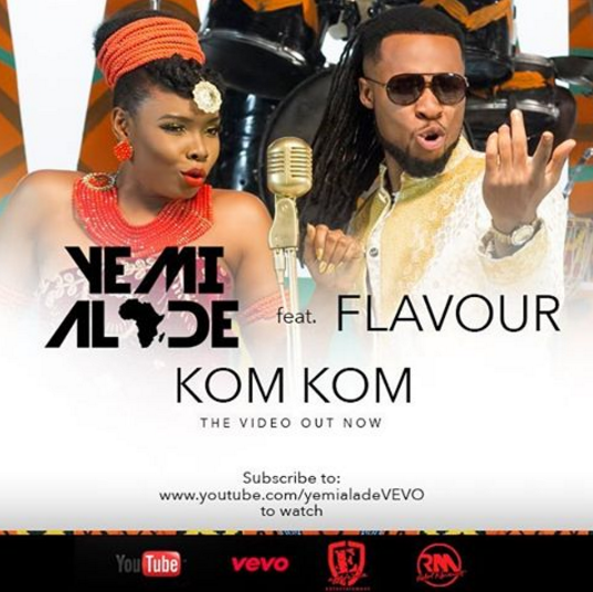 VIDEO: Yemi Alade ft. Flavour - Kom Kom
