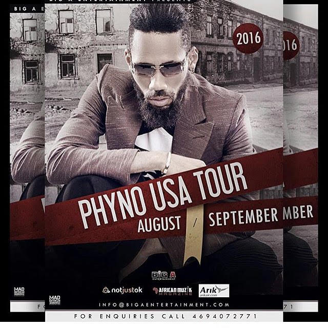 Phyno USA Tour
