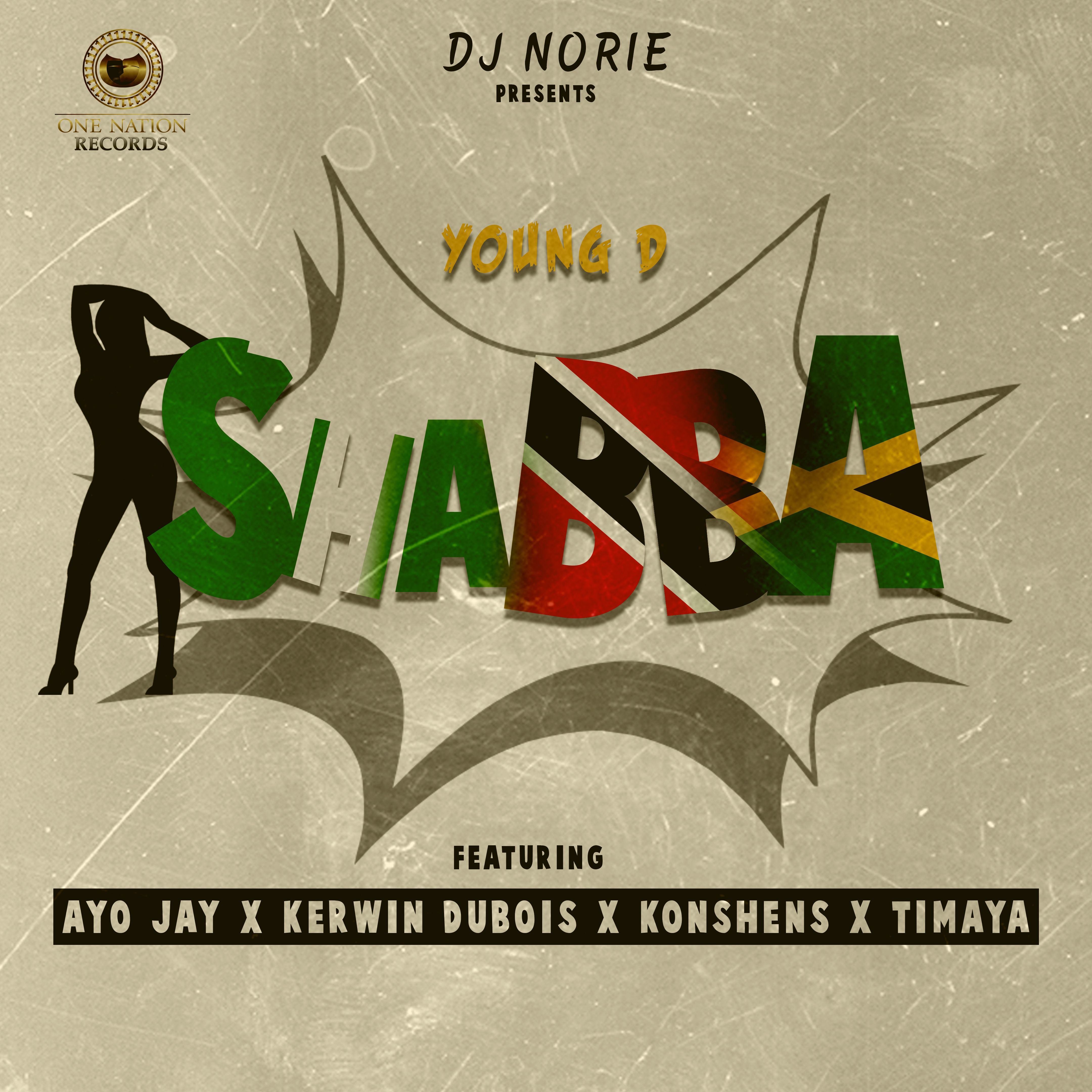 DJ Norie Presents: Young D - Shabba ft. Ayo Jay x Kerwin Dubois x Konshens x Timaya 3