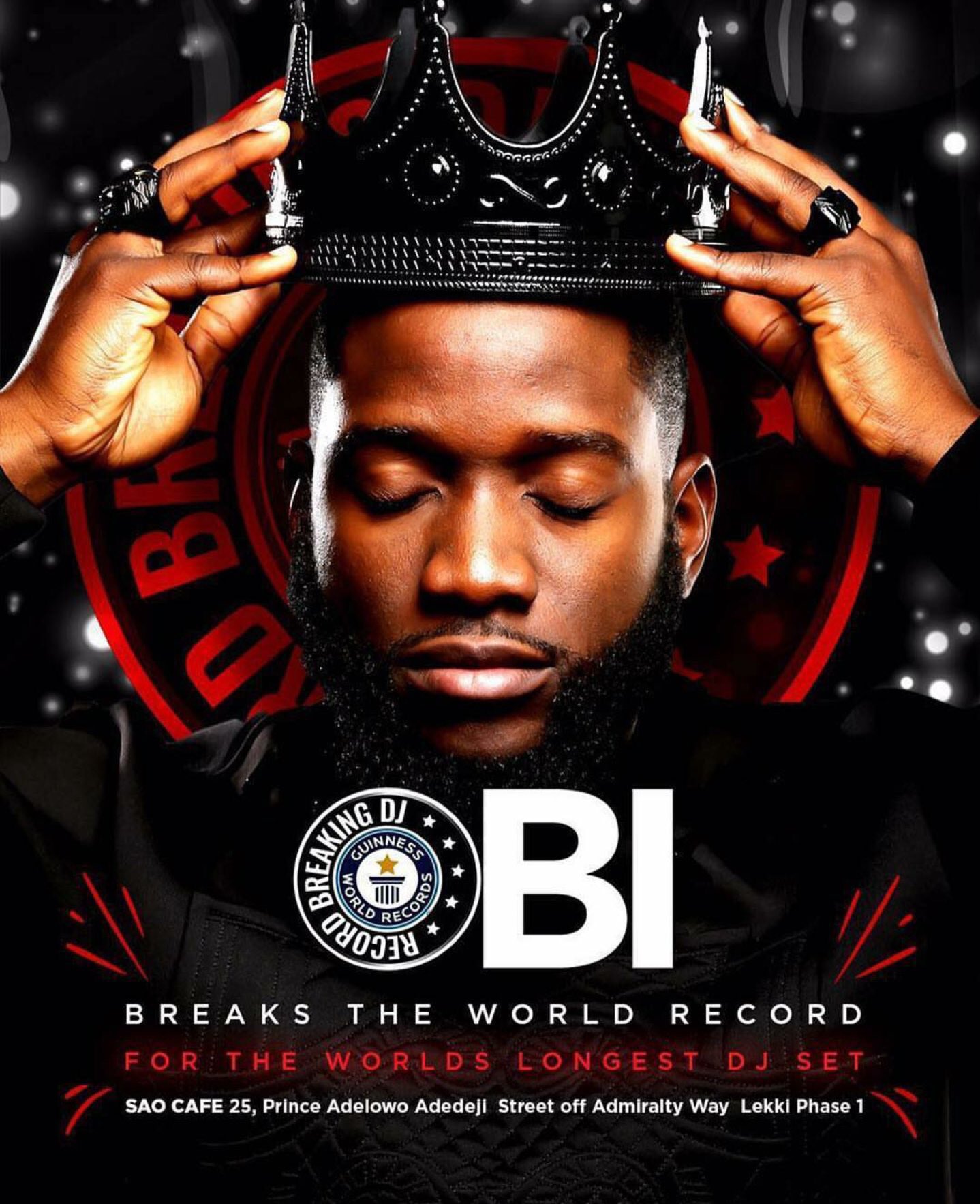 DJ Obi Breaks World Record