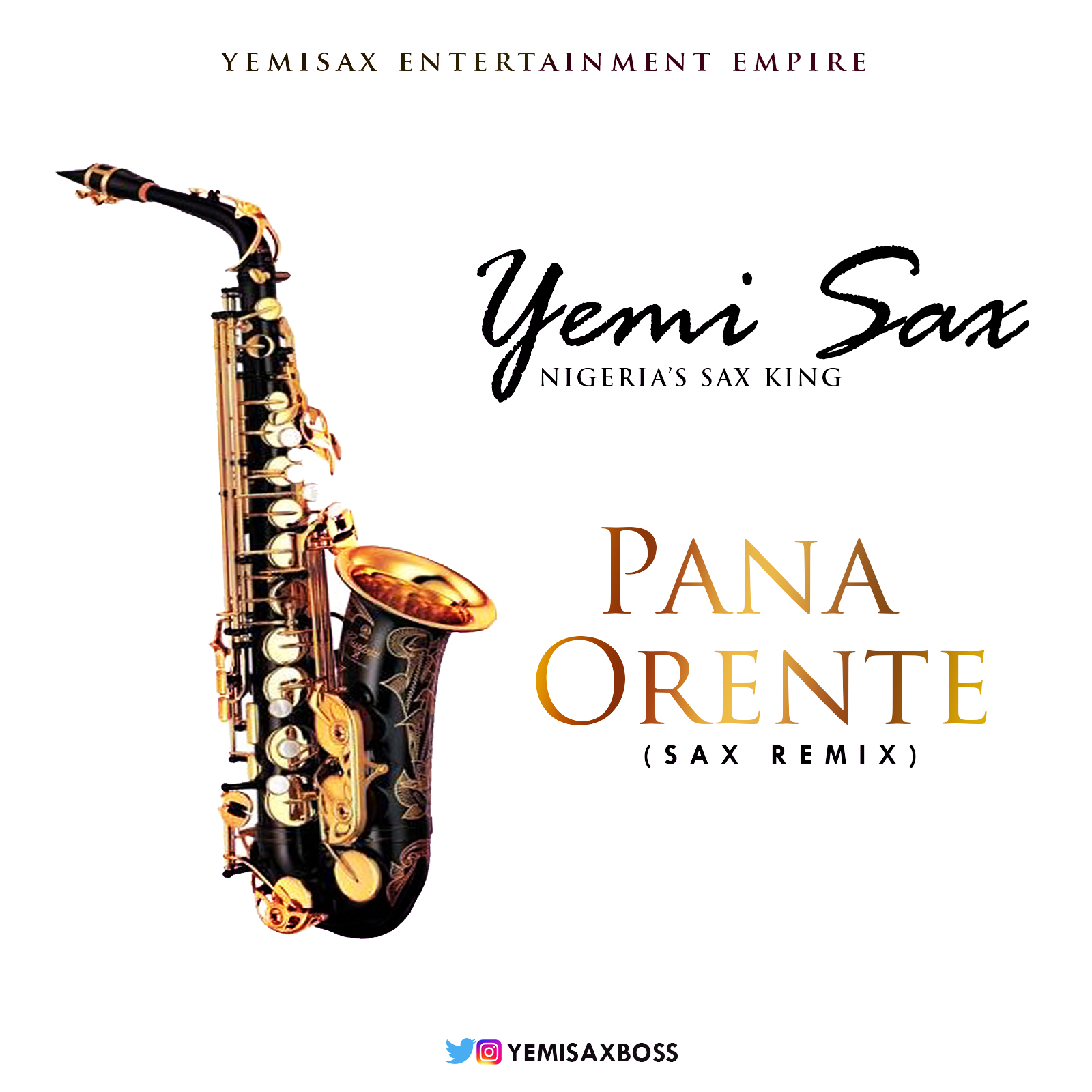 Yemi Sax - Pana | Prente (Sax Versions)