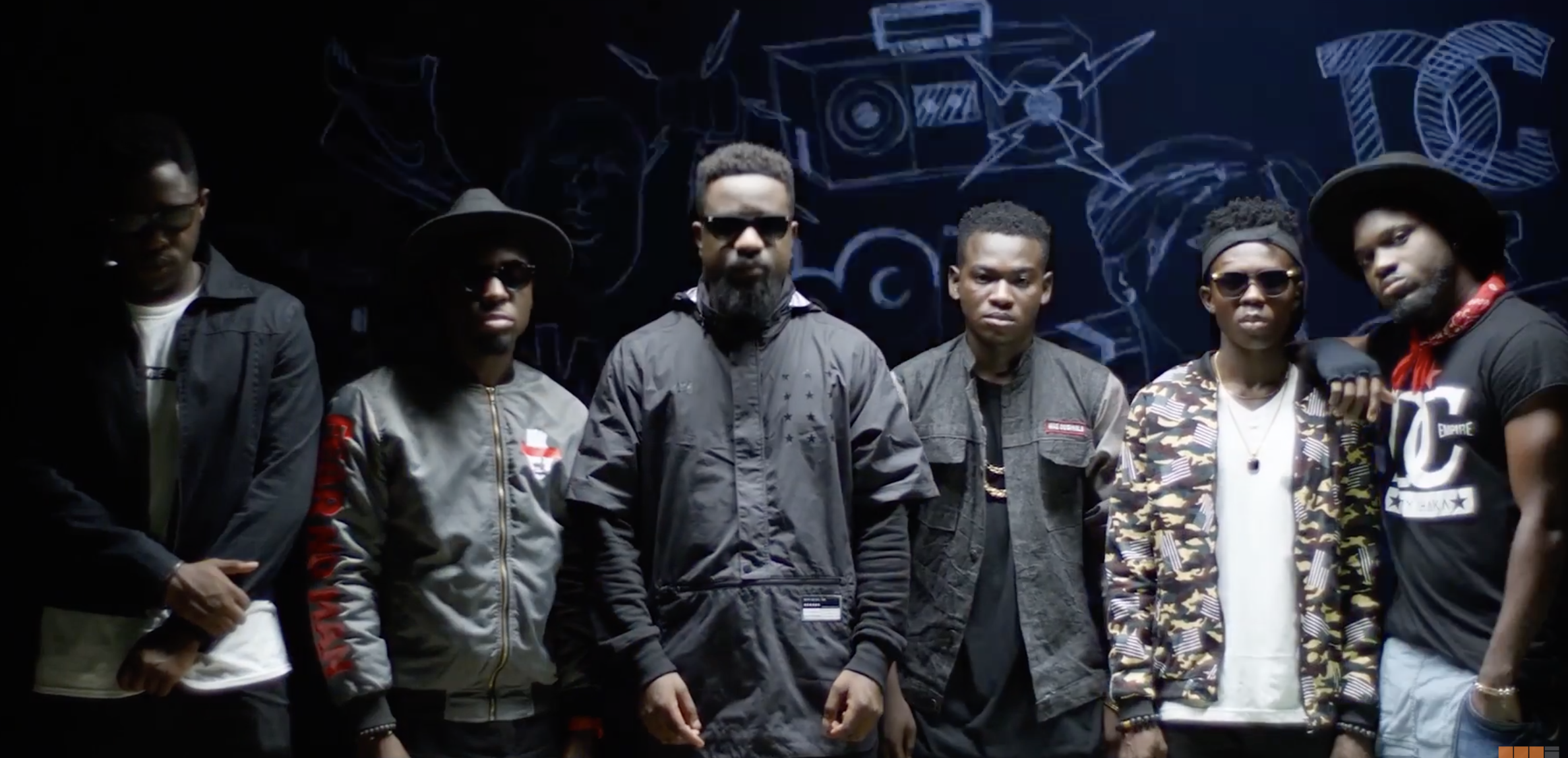 VIDEO Sarkodie Trumpet ft. TeePhlow, Medikal, Strongman, Koo Ntakra
