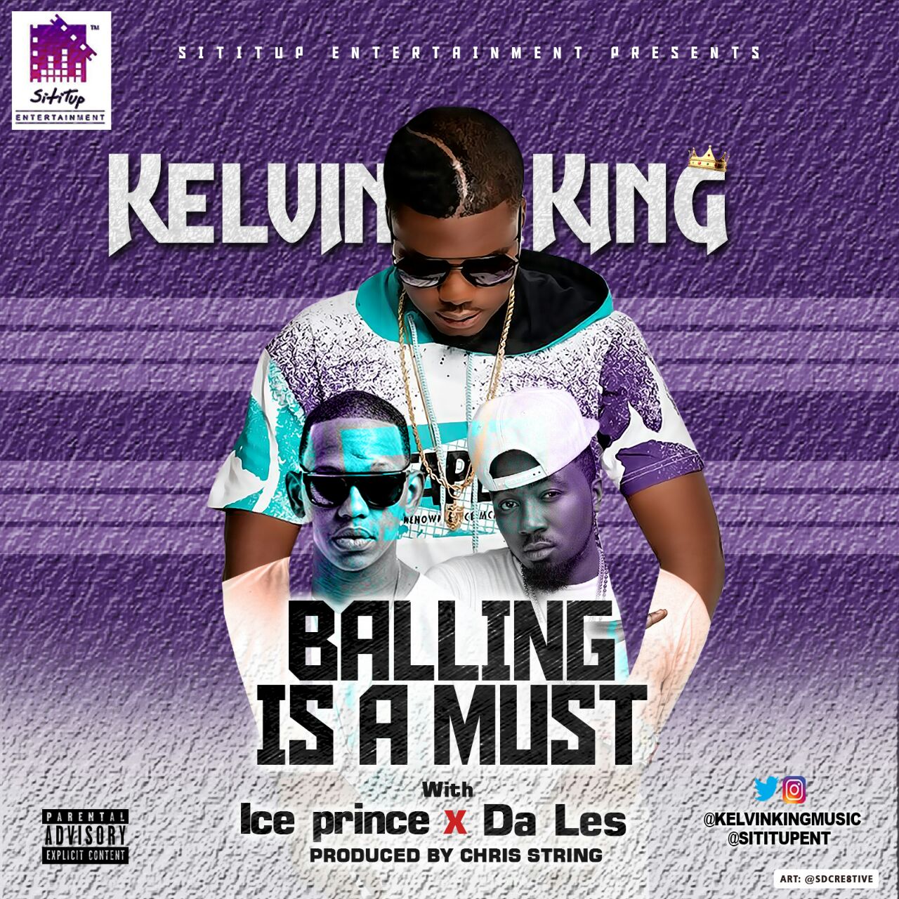 VIDEO: Kelvin King Ft. Ice Prince & Da'L.E.S. – Balling Is A Must
