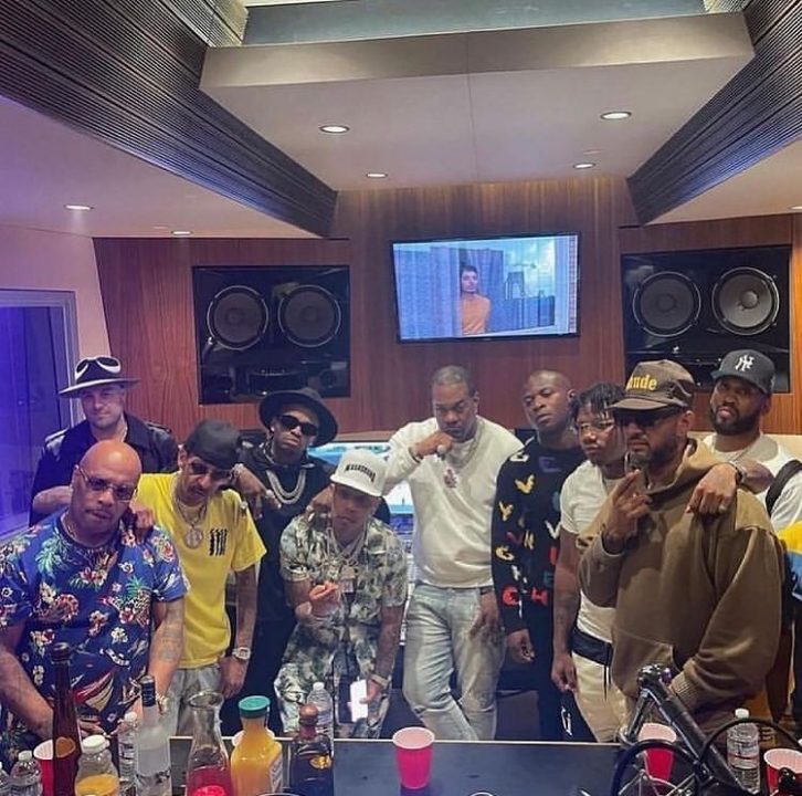 Busta Rhymes Crowns Diamond African Michael Jackson, studio link up