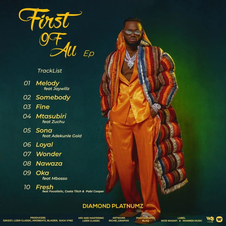 Diamond platnumz releases the FOA EP