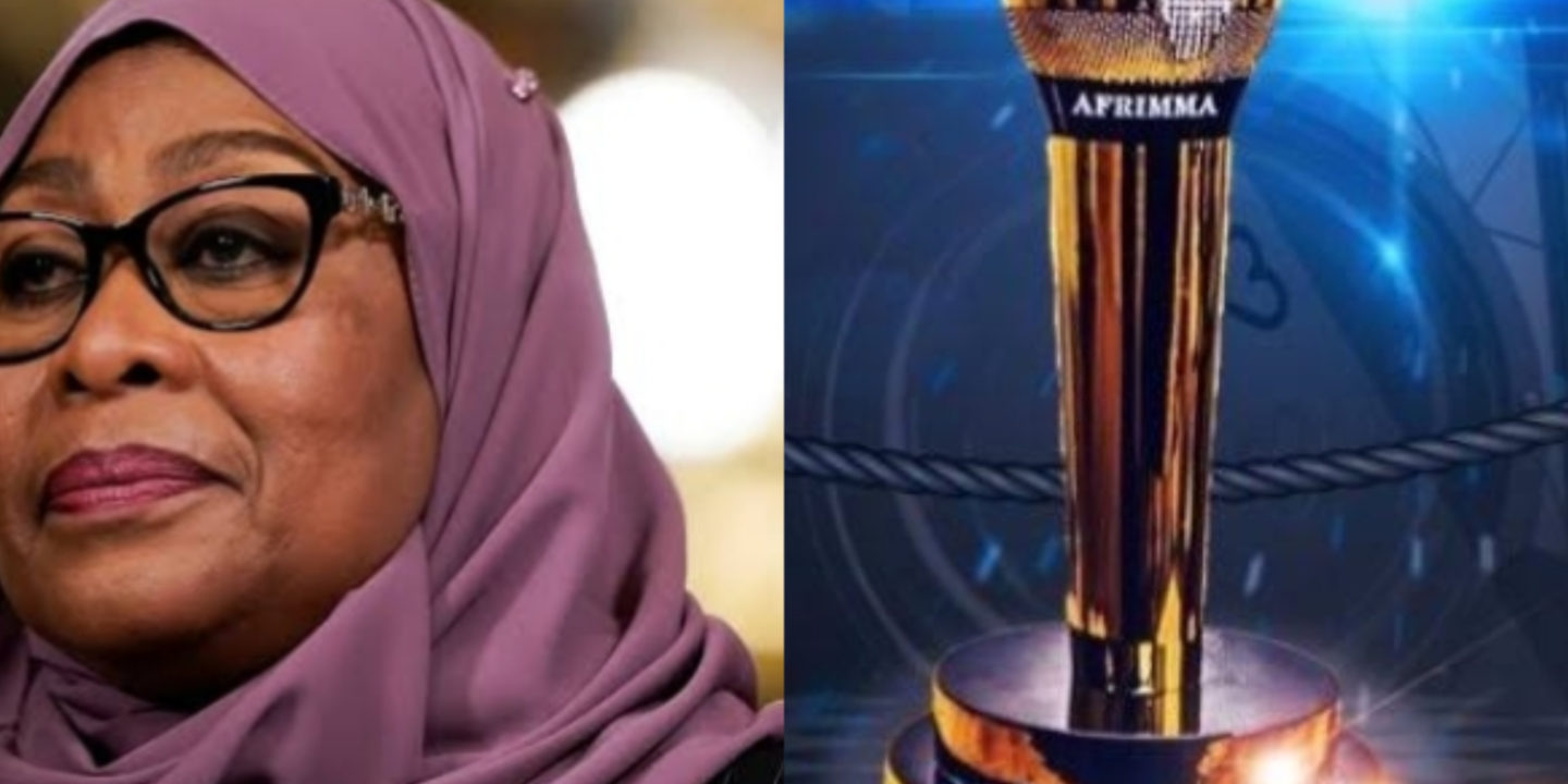 Tanzania's President, Samia Suluhu Wins An AFRIMMA Award Notjustok