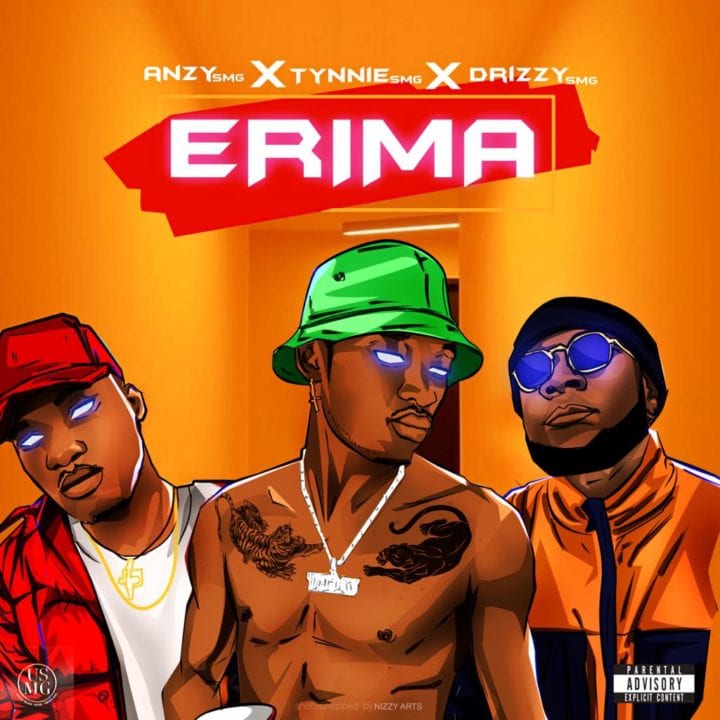 SMG's Trio Of Anzy, Tynnie & Drizzy Impress On – 'Erima'