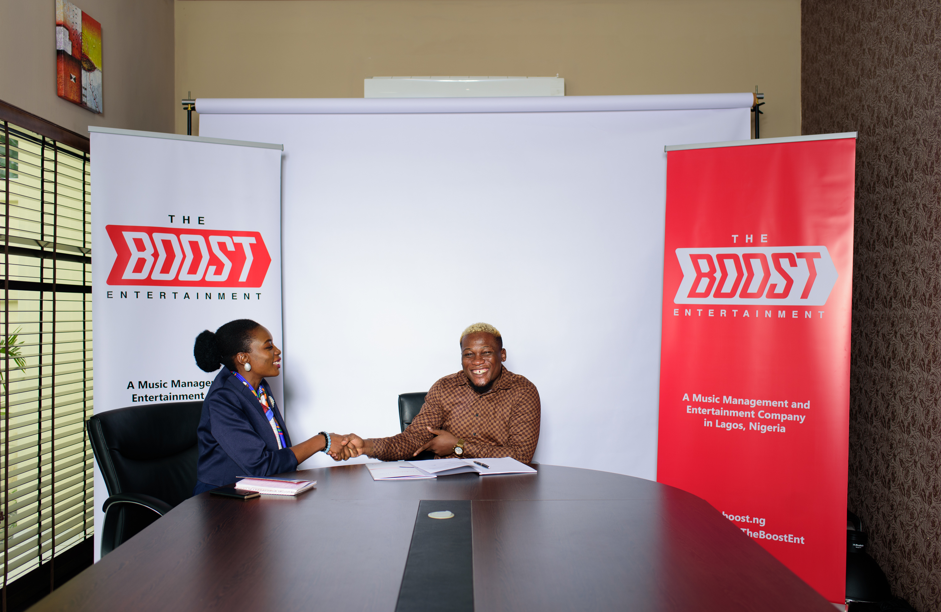 Kay Jay – Songwriter-Singer Kay Jay Ogbonna signs multi million naira management deal with The Boost Entertainment
