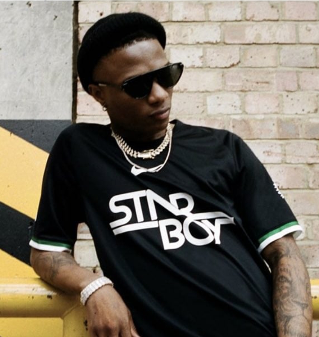 Wizkid starboy hotsell t shirt