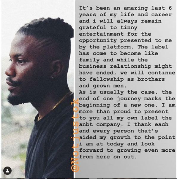 Ycee Officially Unveils Record Label, #ANBT
