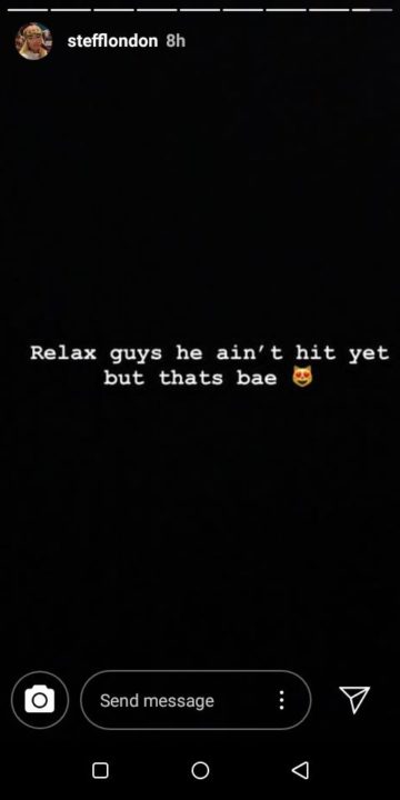 Stefflon Don Confirms Burna Is Her Bae But He Hasn't "Hit Yet"...