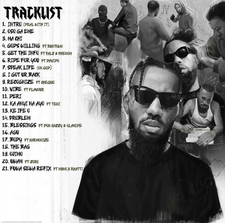 Phyno Unveils Tracklist For His New Album "Deal With It" « NotJustOk
