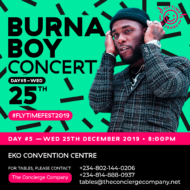 Burna Boy Live At The Flytime Music Festival!