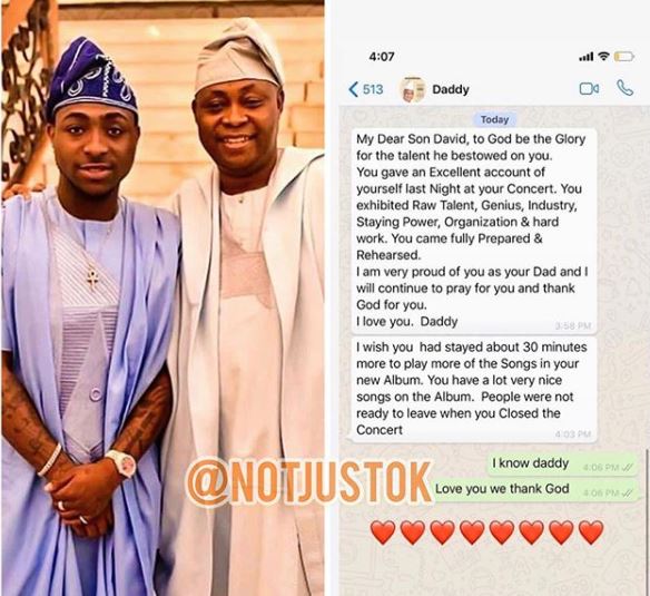 Davido & His Family Worship God While Flying Their Private Jet 
