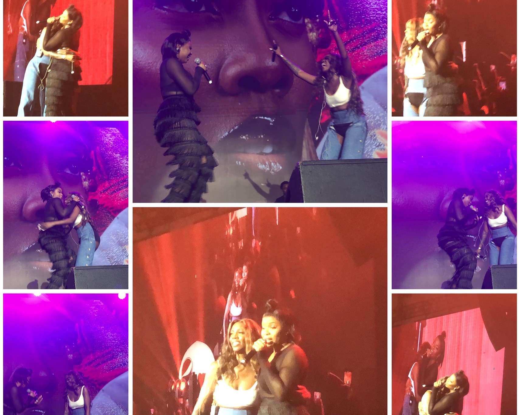 Tiwa Savage & Yemi Alade Beautiful Moment Together On Stage For The First Time!
