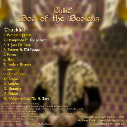 Chike Boo Of The Booless Tracklist