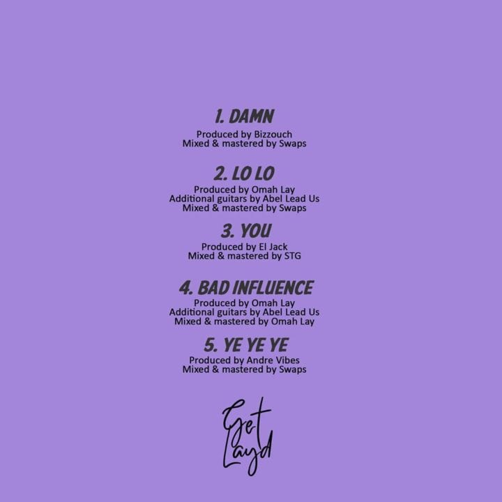 Tracklist for Get Layd