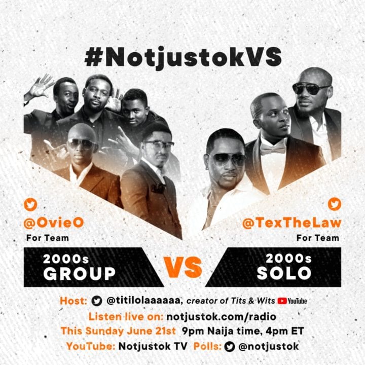#NotjustokVS: The 2000s - GROUP VS SOLO | This Sunday, June 21