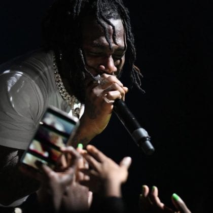 Watch Burna Boy's Dope Performance To His Day Ones