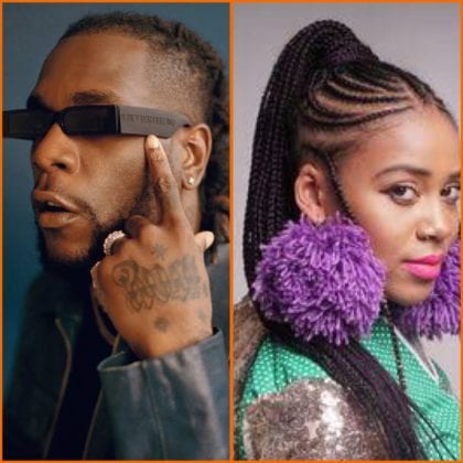 Burna Boy resounds to Sho Madjozi