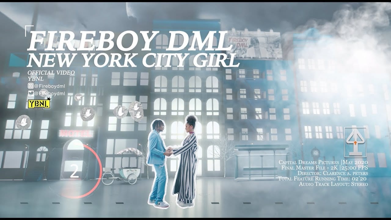 VIDEO: Fireboy DML - New York City Girl