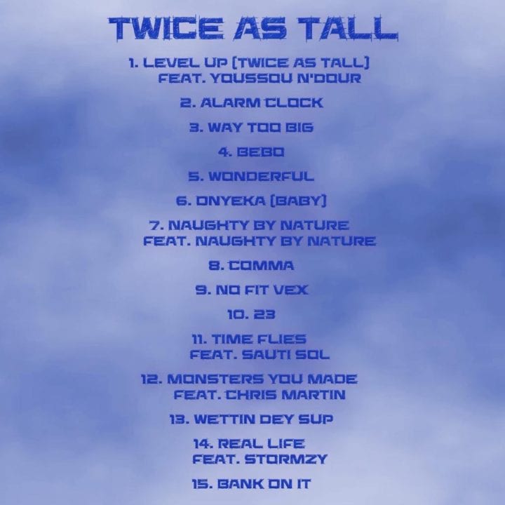 Burna Boy Shares Official Tracklist For New Album 'Twice As Tall' 