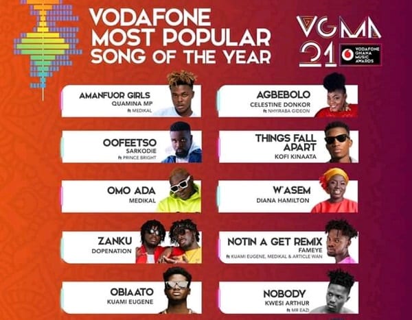 VGMA nominees
