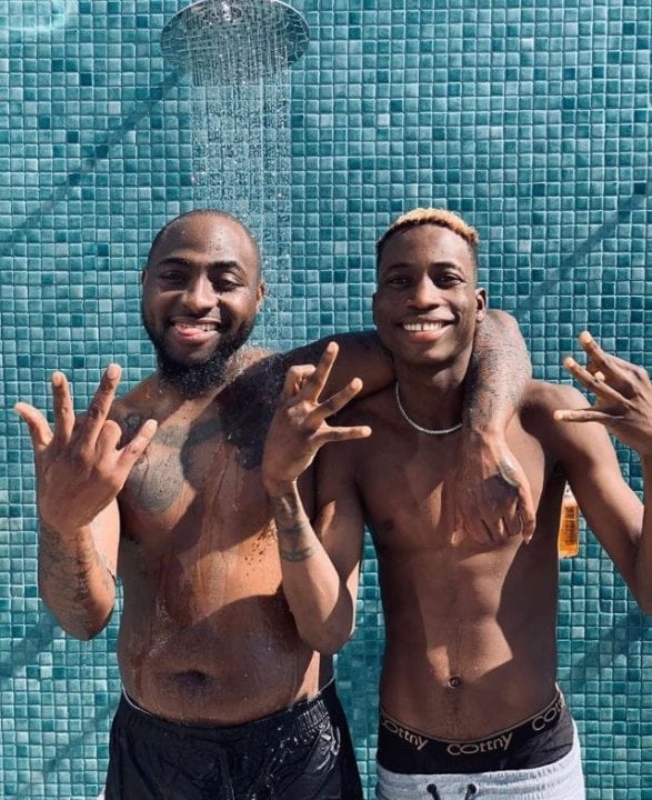 Davido re-follows Lil Frosh on Instagram after fall out over alleged domestic violence