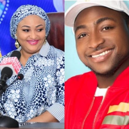 Davido Gets Appreciation Post From The First Lady of Kogi State