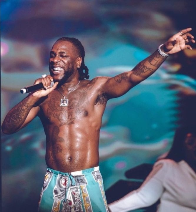 Burna Boy Virtual Concert at 02 Arena The Review I Notjustok