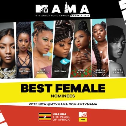 MTV MAMA Awards 2021 Nomination list features Wizkid, Burna Boy, Tiwa