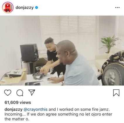 Don Jazzy And Crayon