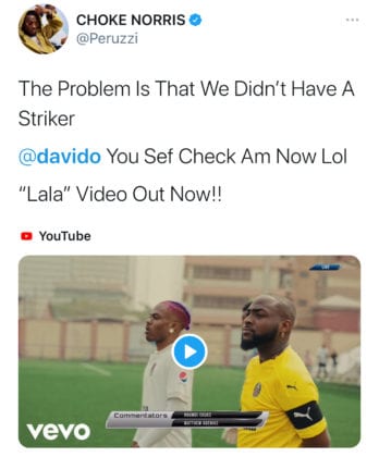 Davido ft Ckay - Lala Video