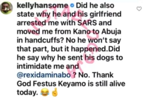 Kelly Hansome Arrested by Don Jazzy