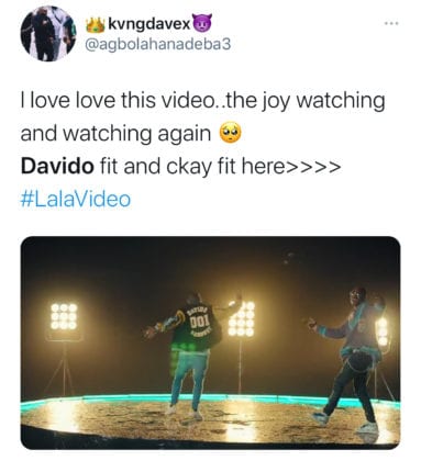 Davido, Ckay - Lala Video