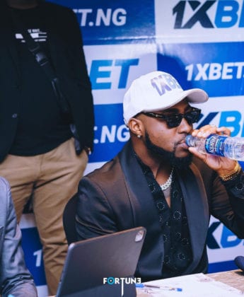 Davido becomes brand ambassador to 1xbet