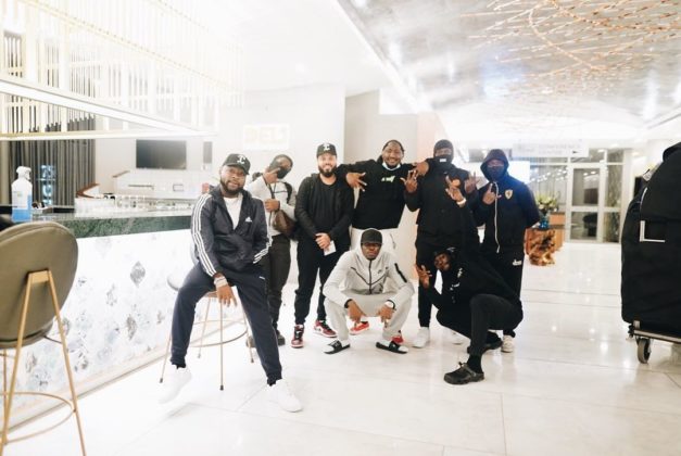 Davido In South Africa as Gang Hits the Road for the First Time in a Year