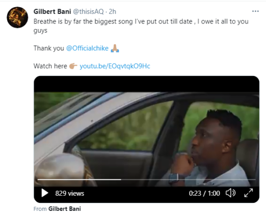 Watch The Video For A-Q's 'Breathe' Featuring Chike | NotjustOK