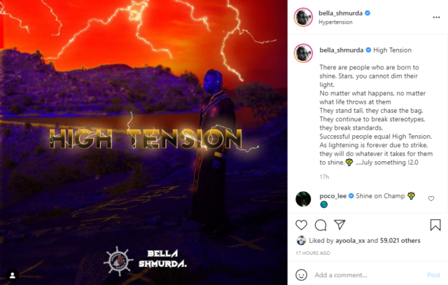 Bella Shmurda Set To Release Vol. 2 of His 'High Tension' EP | See Details
