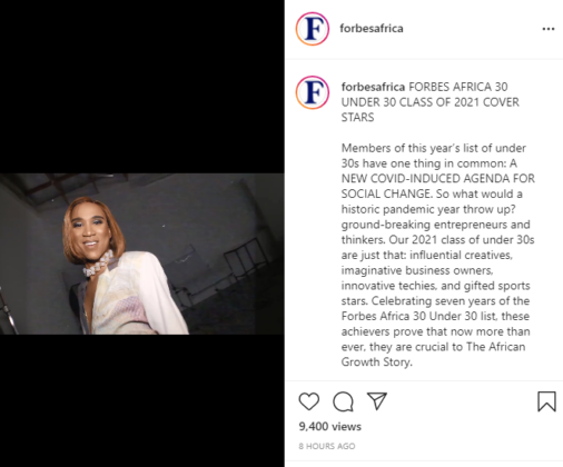 Rema and Master KG Listed in 2021 Forbes Africa "30 Under 30" List