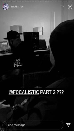 Davido Teases New Collab with Focalistic | NotjustOK