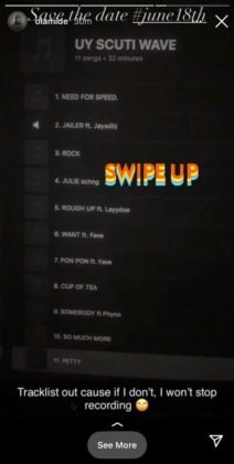 Olamide Drops Tracklist for Upcoming Album, 'UY Scuti Wave' | NotjustOK