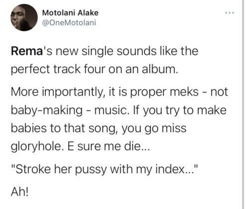 Here's How Fans Are Reacting To Rema's 'Soundgasm' | NotjustOK