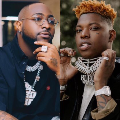 See How Davido Reacted to Yung Bleu Arriving Lagos