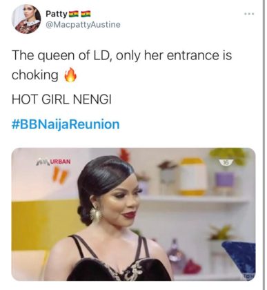 Fans Can't Stop Talking About the Outfits from The #BBNaijaReunion, Here's Why