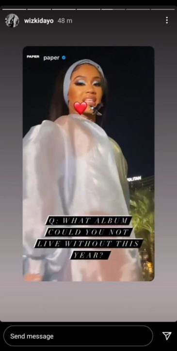 Wizkid Saweetie Made in Lagos